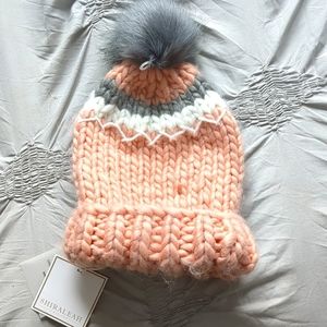 Shiraleah Chicago Chunky Pom Pom Beanie NWT